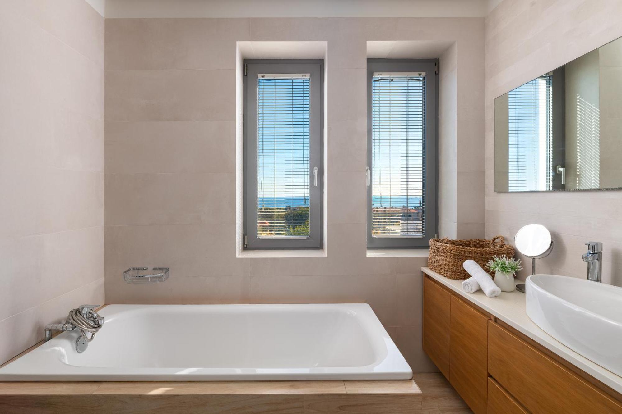 Terpsis Pool Villa Asgourou Bagian luar foto